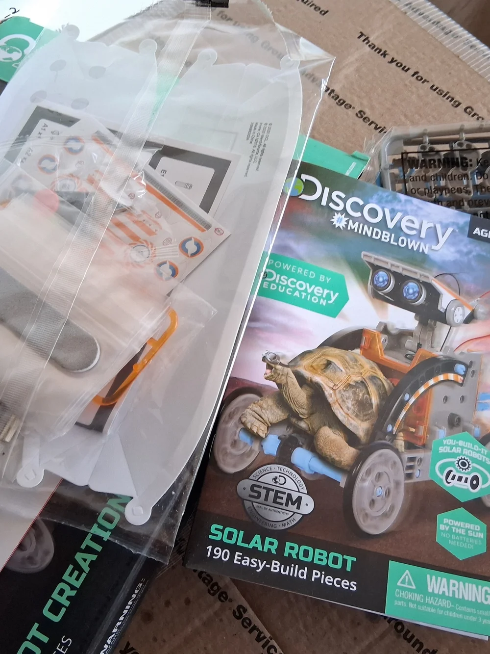 Discovery Solar Robot Creation Kit